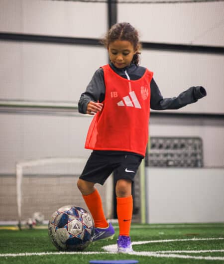 Kinderen tijdens een training van de ISR Mini’s in Zwolle